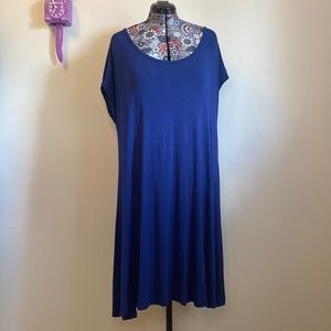 Jersey Knit Midi Dress